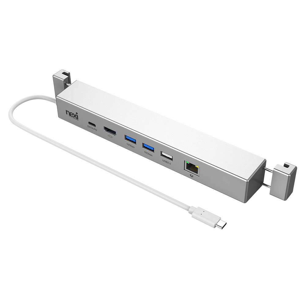 노트북 도킹스테이션 서피스 USB C타입 호환 멀티허브 독 랜 포트 확장 PD충전 - 상품 이미지