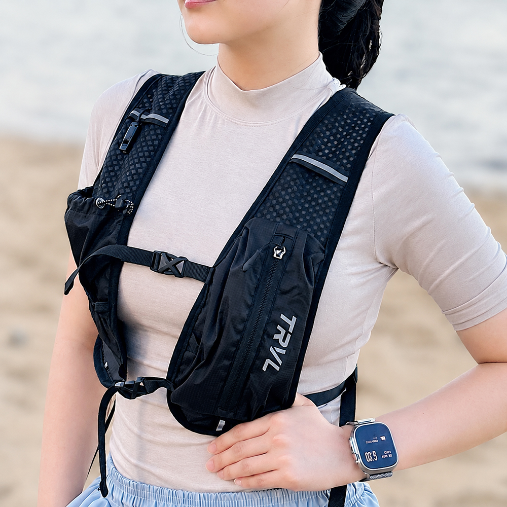 트레벨로 러닝조끼 AIRFIT Lite 트레일 런닝 등산 마라톤 경량 베스트 - 상품 이미지