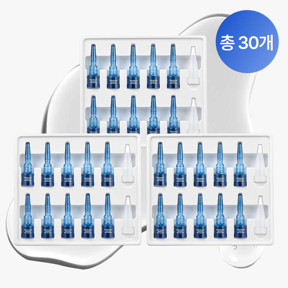 디퍼앤디퍼 모이스처 스킨 부스터 수분 진정 보습 PDRN 20ml, 3개 - 상품 이미지