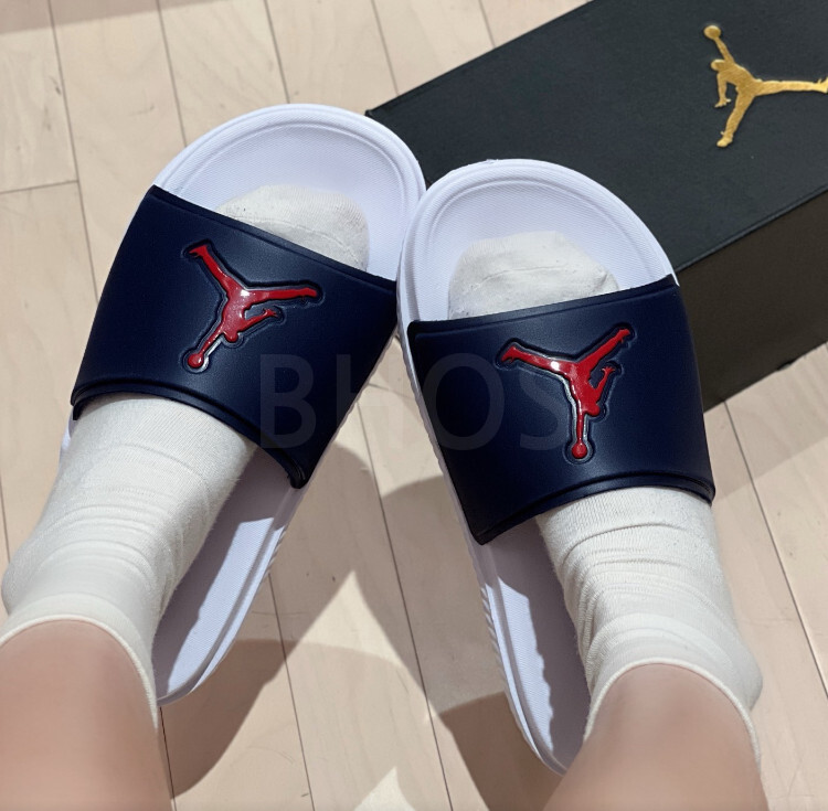 나이키 JUMPMAN 슬라이드 블랙 남성 슬리