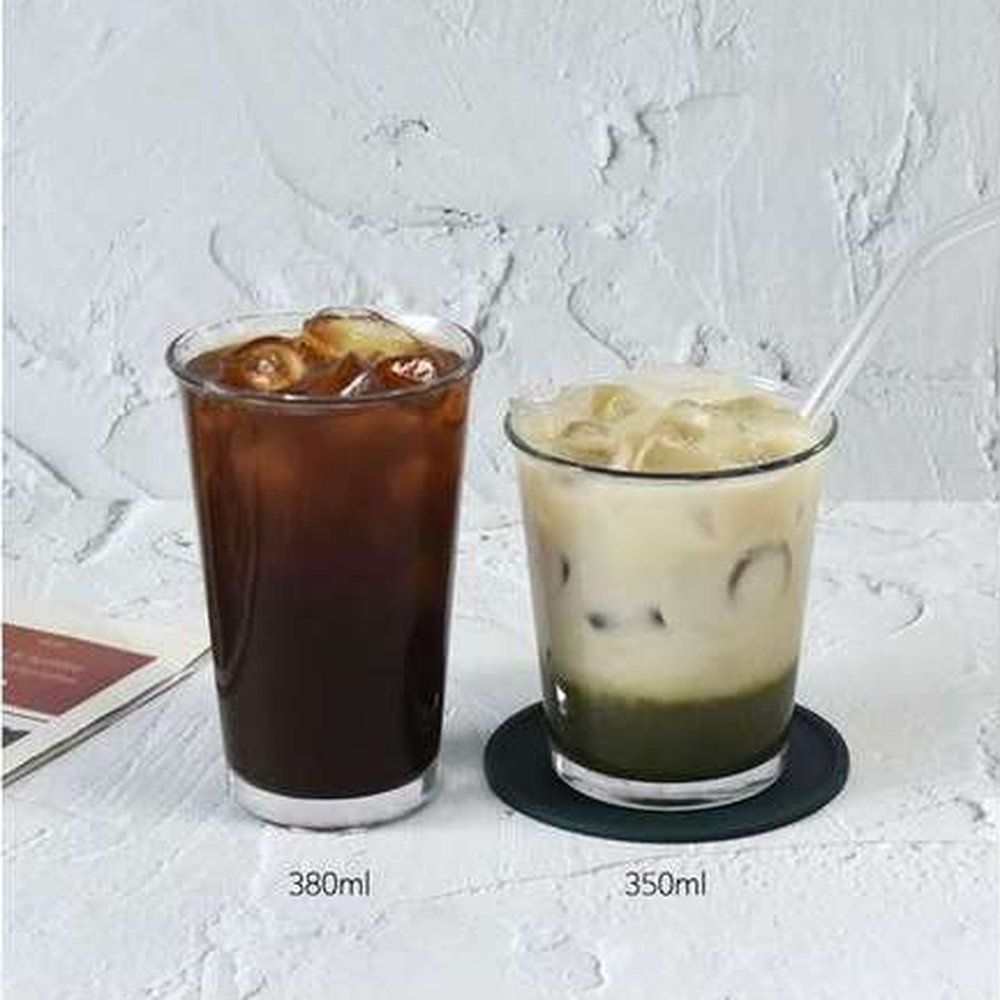 내열유리하이볼잔글라스컵 믹싱컵아이스커피유리컵 언더락잔아메리카노아이스컵 언더락 - 상세 이미지 3