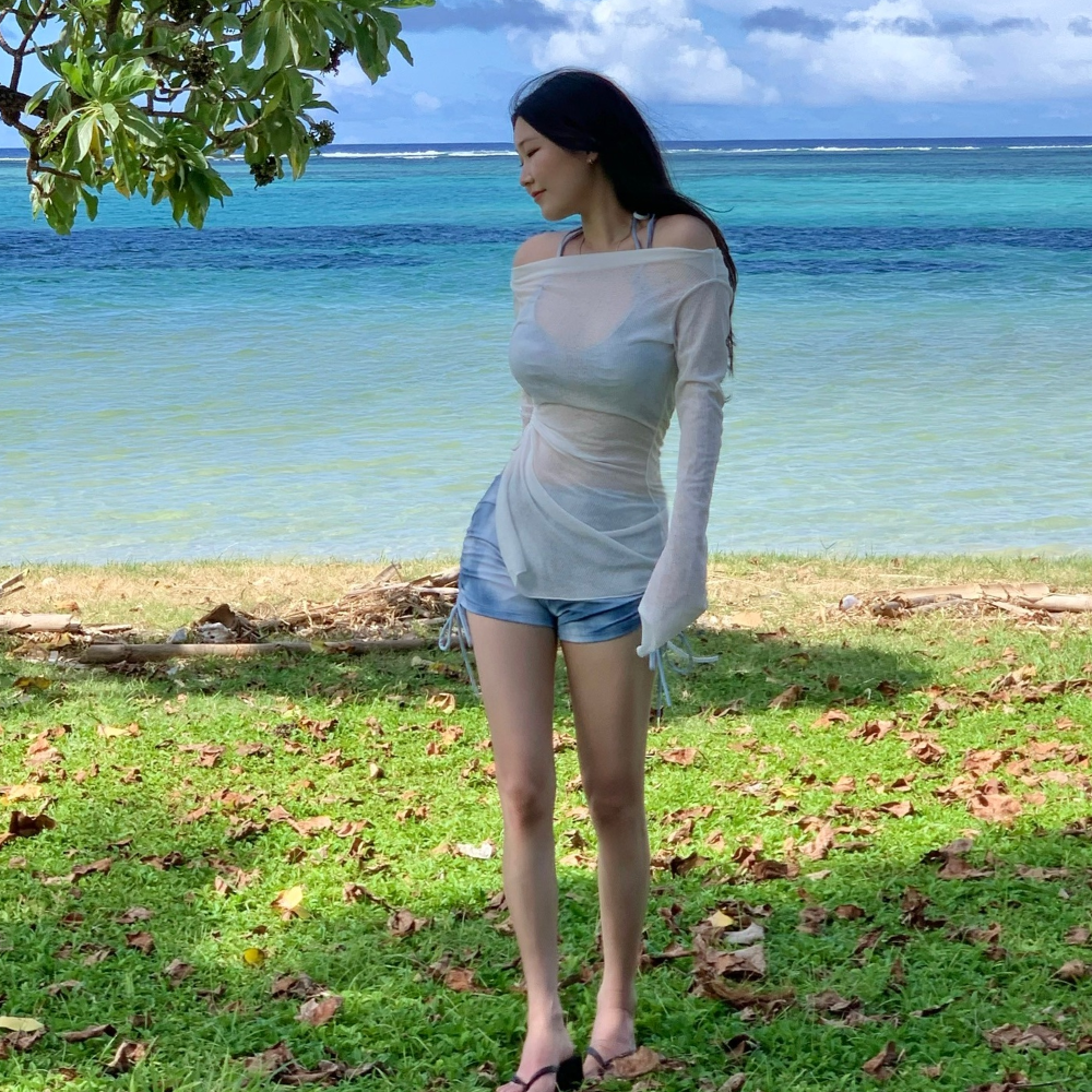 타이다이 유교걸수영복 비키니 비키니커버업 체형커버수영복 이미지 6