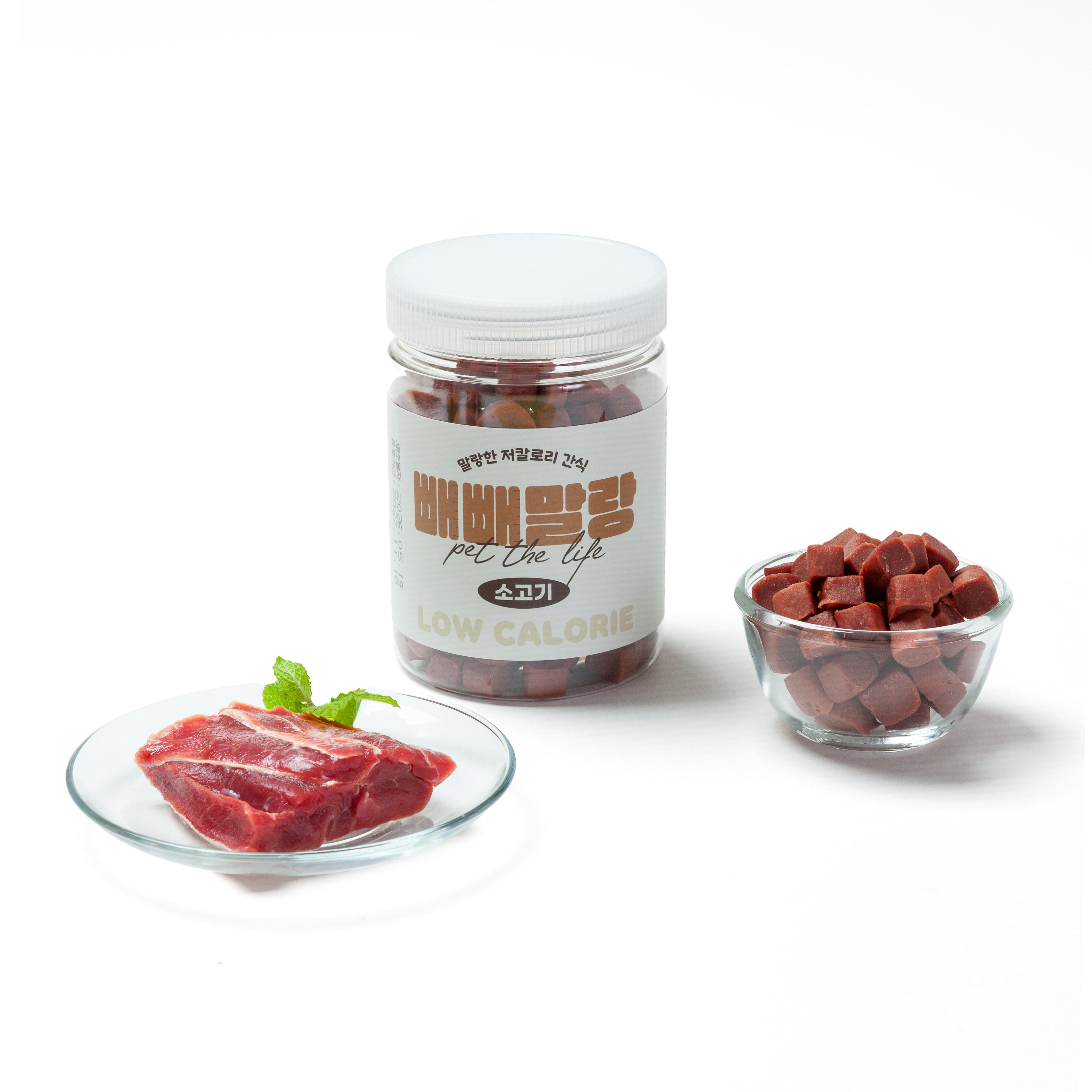 펫더라이프 빼빼말랑 강아지 다이어트 저칼로리 노견 간식, 300g, 1개, 소고기 - 상세 이미지 4