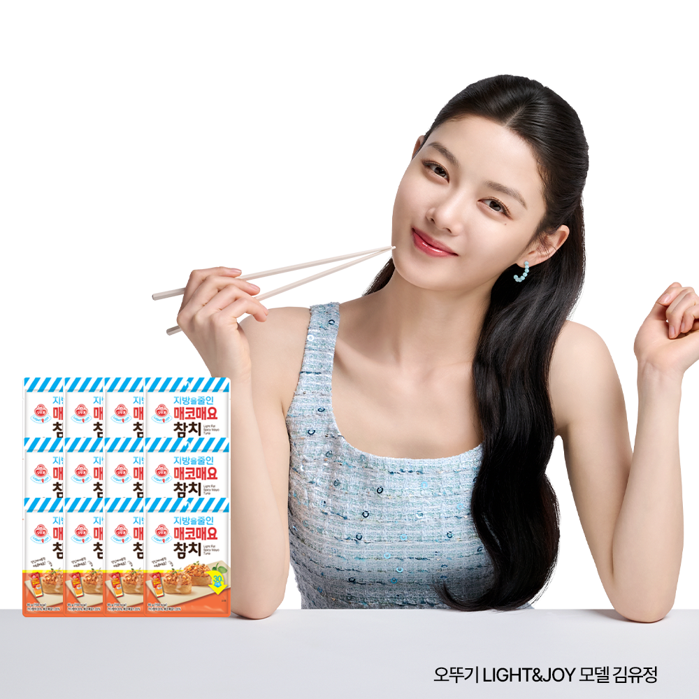 오뚜기 LIGHT&JOY 지방을 줄인 매코매요참치, 95g, 12개 - 상품 이미지