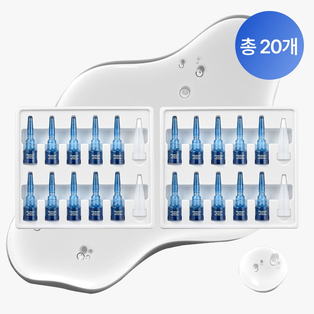 디퍼앤디퍼 모이스처 스킨 부스터 수분 진정 보습 PDRN 20ml, 2개 - 상품 이미지