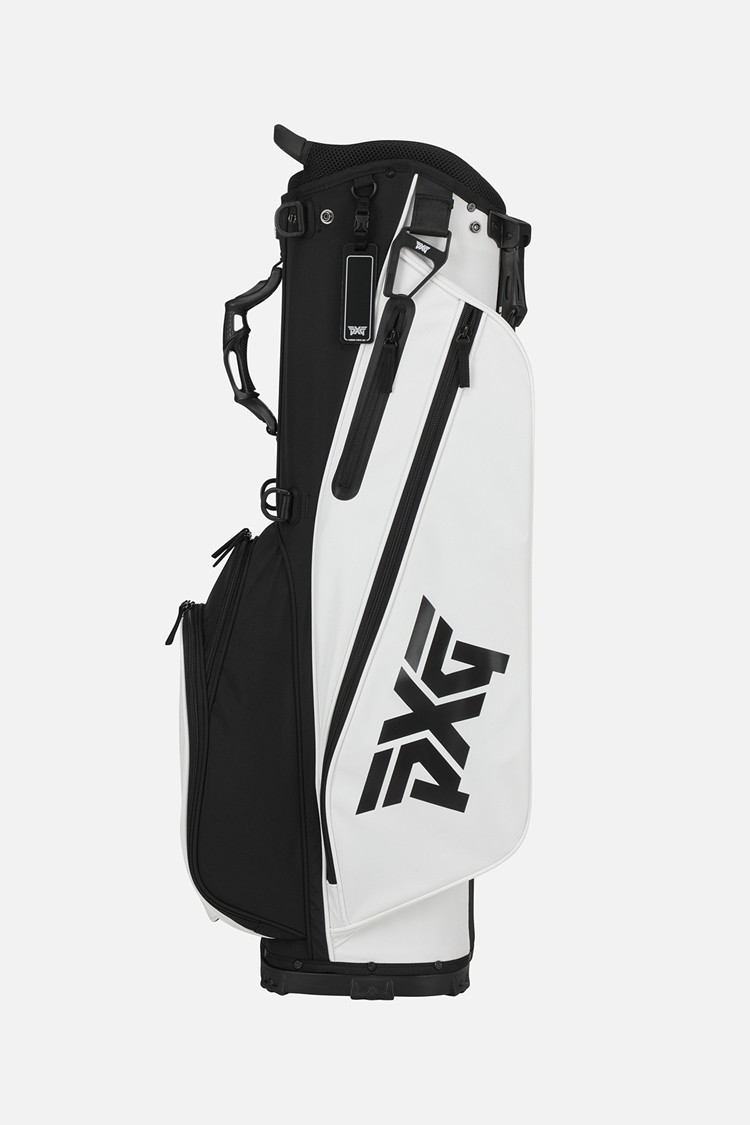 PXG 에센셜 라이트웨이트 스탠드백 ESSENTIAL LIGHT-WEIGHT STAND BAG 블랙/화이트 - 상세 이미지 2