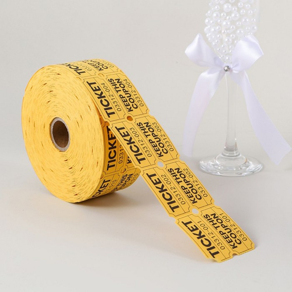 행사용품 번호표 경품 추첨권 행운권 경품권 추첨 파티 500매 1000pcs 이미지 7