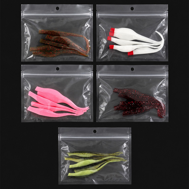 MTF 5인치 광어웜 다운샷 아비스 쉐드웜 5개입 광어 다운샷웜 레드헤드, 13cm(5인치) - 상세 이미지 5