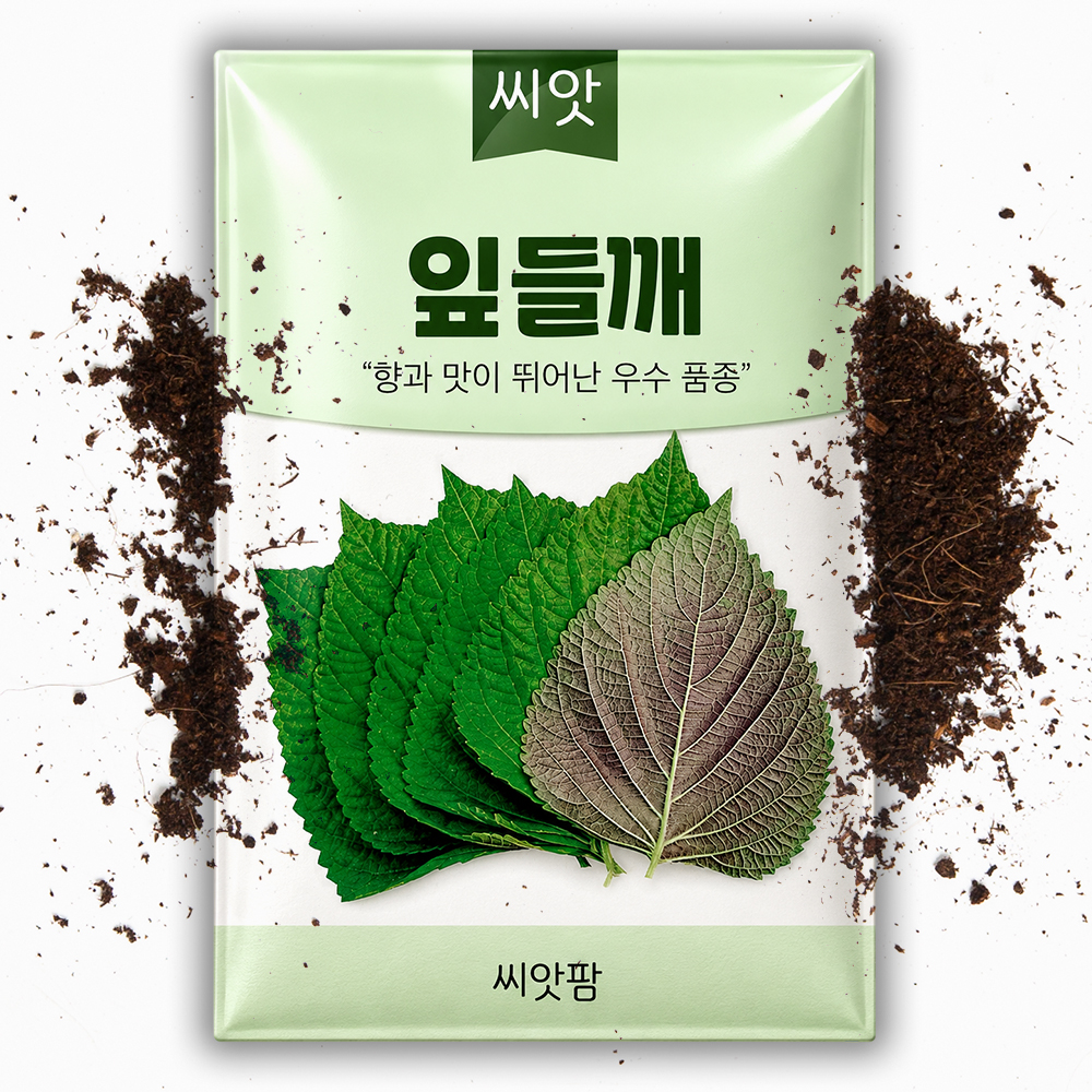 잎들깨 씨앗 10g 깻잎씨앗 깻잎 씨 채소 종자 - 상품 이미지