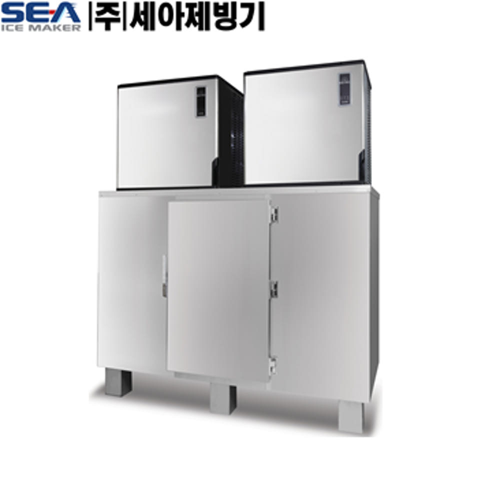 업소용 대용량제빙기 1000kg 수산 육가공 공장용 공냉식 대형제빙기 - 상세 이미지 4