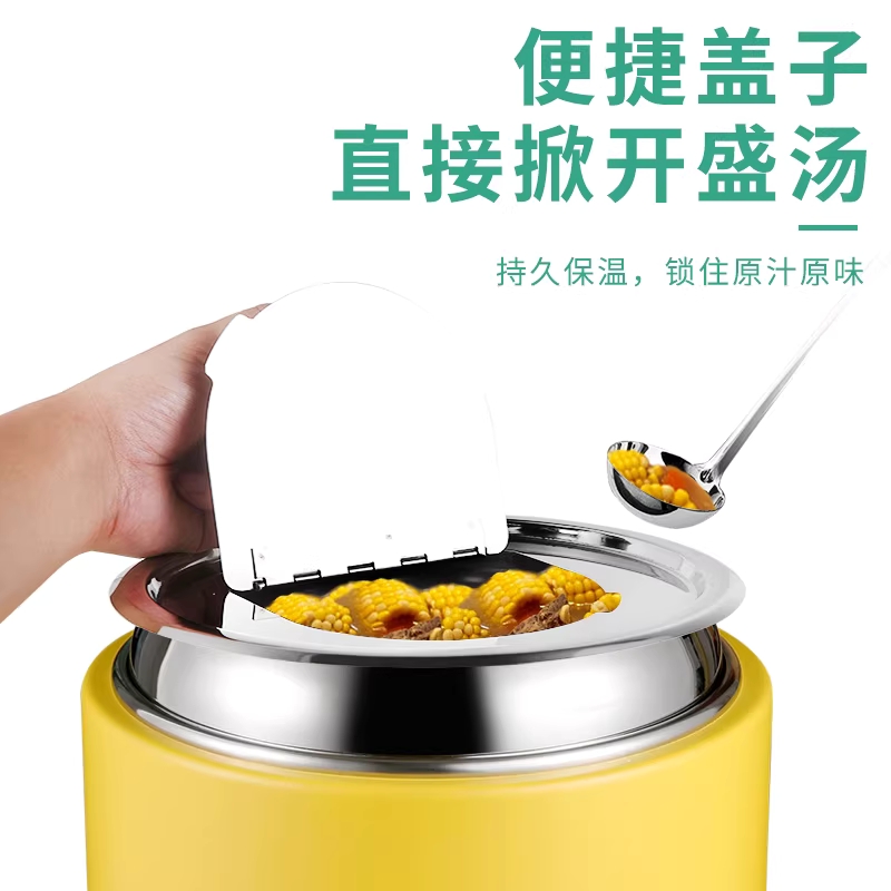 10L 스프 워머기 식당 뷔페 국물 죽 카페 짜장 보온기 - 상세 이미지 4