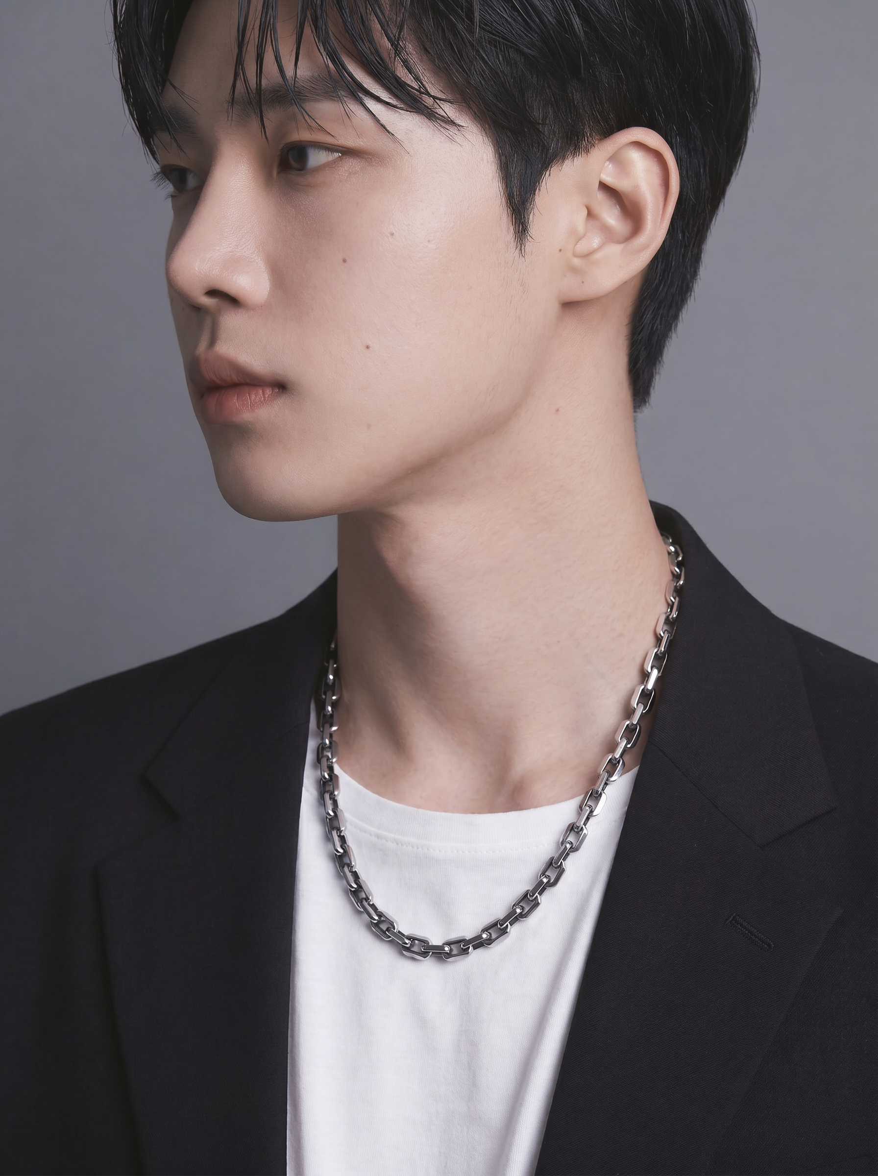 어반체인 은목걸이 실버925 이미지 7