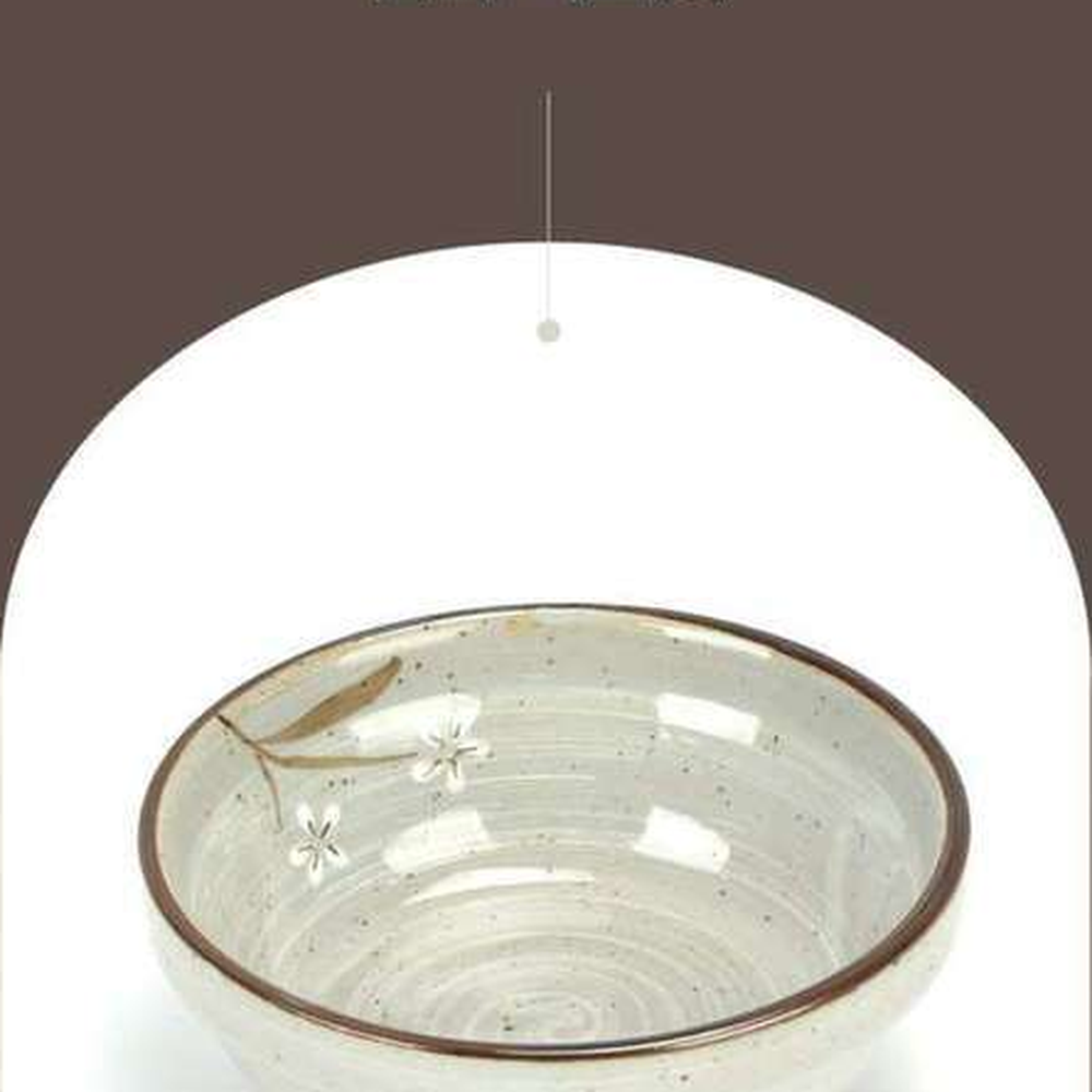 옛스러움담은한정식용죽그릇 전통미감성업소용설화그릇 정갈한식기식당용 - 상세 이미지 3