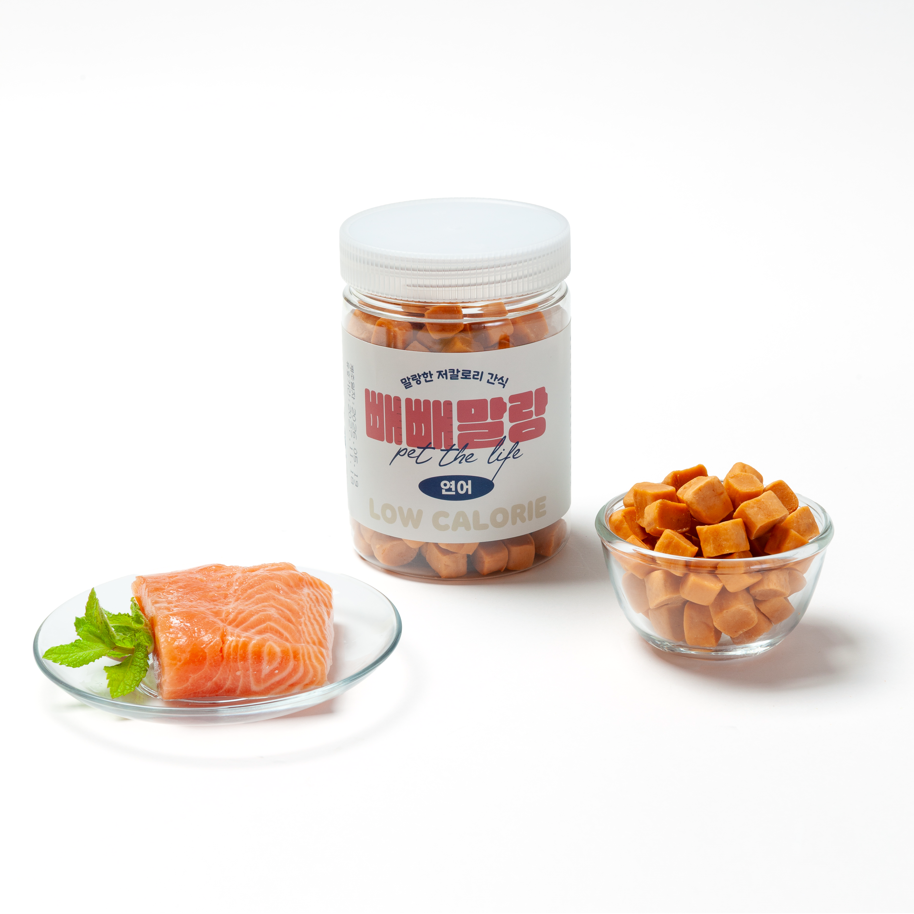펫더라이프 빼빼말랑 강아지 다이어트 저칼로리 노견 간식, 300g, 1개, 연어 - 상세 이미지 4