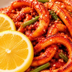 아삭이네 레몬 오징어초무침 순한맛 캠핑 밀키트 집들이음식 여름 반찬 술안... 맛있게 먹은 솔직 후기 - 상품 이미지 1