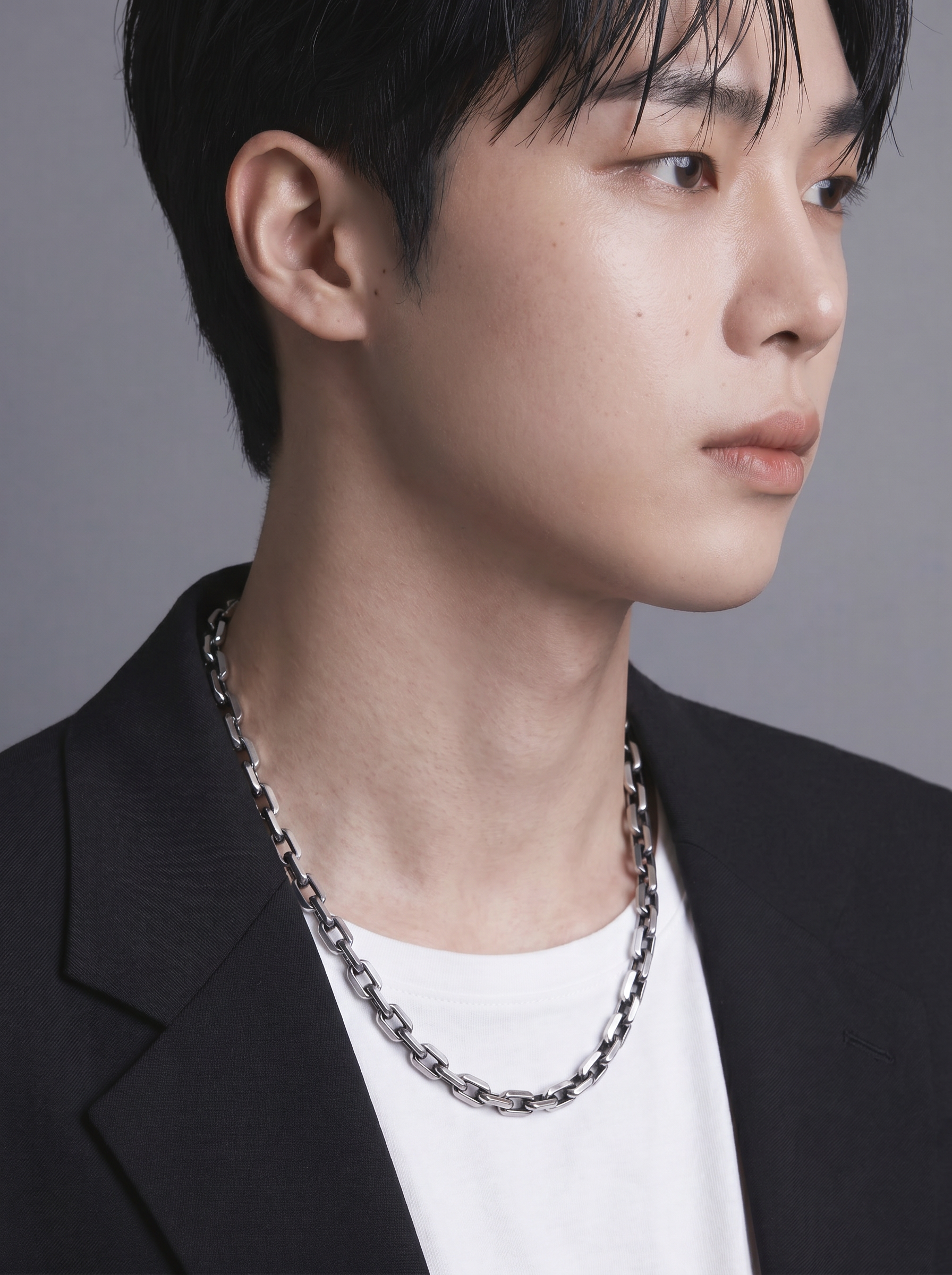 어반체인 은목걸이 실버925 이미지 8