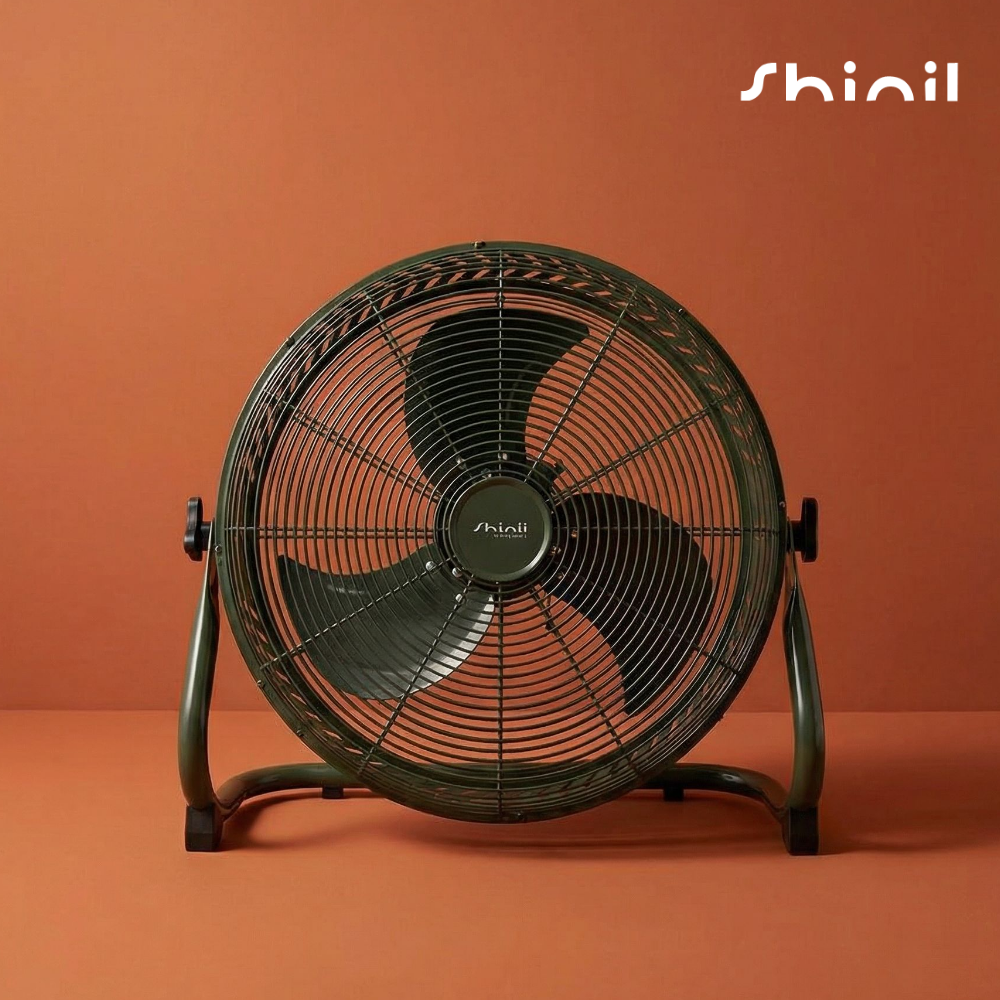 신일 캠핑선풍기 캠핑용 무선 차박 야외 선풍기 캠핑 카키 35cm (14인치) - 상품 이미지