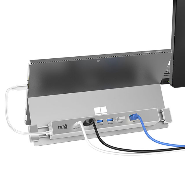 노트북 도킹스테이션 서피스 USB C타입 호환 멀티허브 독 랜 포트 확장 PD충전 이미지 8