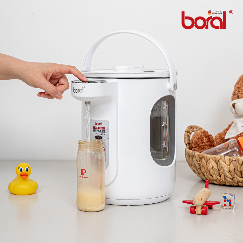 [TV홈쇼핑] 보랄 스마트 글래스 보온포트 3L 대용량 분유포트 전기포트 BR-P30L 이미지 6