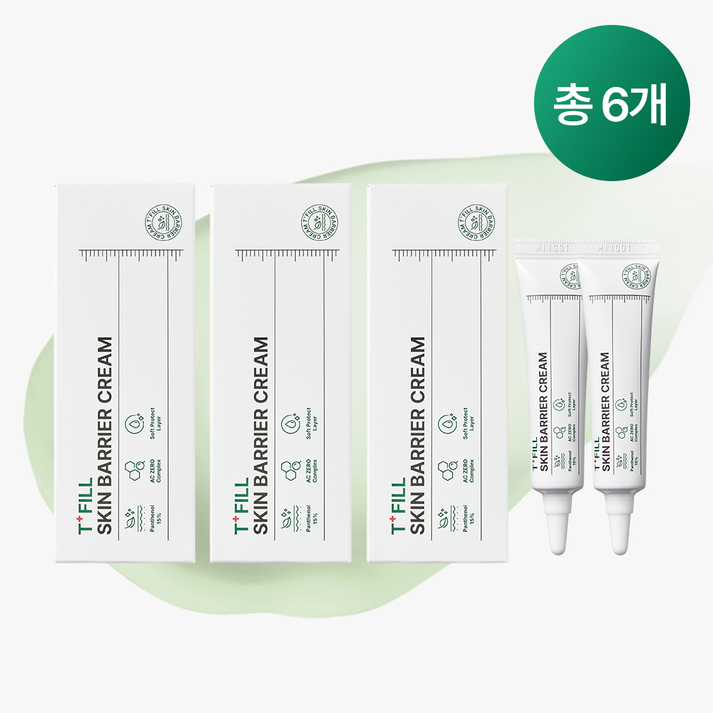 디퍼앤디퍼 손상피부 스킨 배리어크림 진정스팟 판테놀 15g, 6개 - 상품 이미지