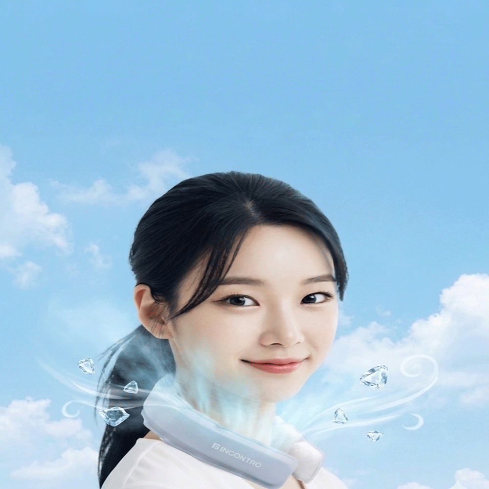 아이스 넥쿨러 와이드 쿨스카프 넥밴드 쿨링 얼음목걸이 목아이스팩 18도 이미지 8