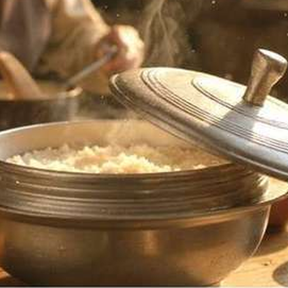 캠핑감성직화가능백철가마솥 솥밥맛집국물요리생주물미니솥 무쇠주물인덕션겸용미니가마솥 1인용밥솥 260 - 상세 이미지 2