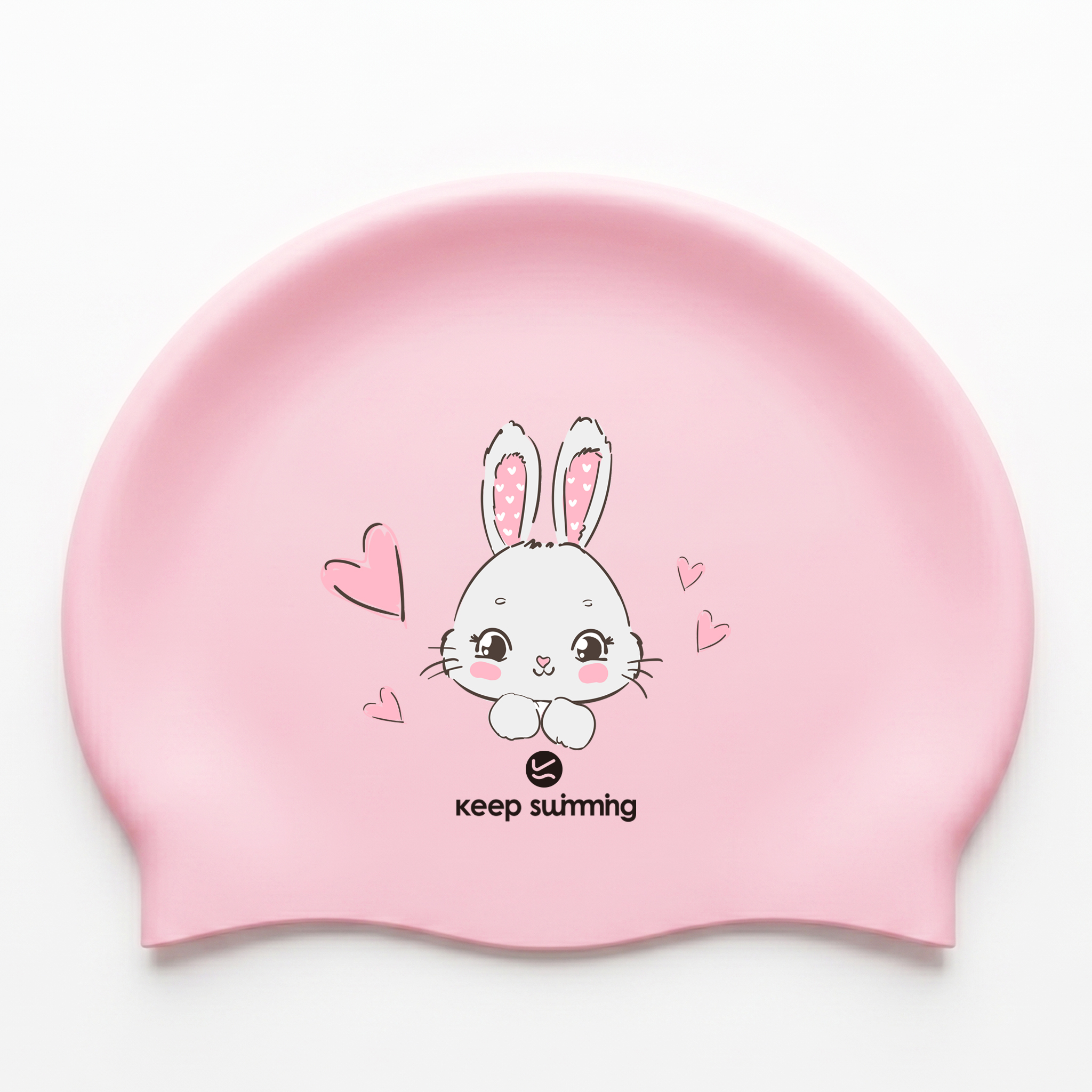 테디버니키티 실리콘수모 하트수모 귀여운수모 일러스트 동물 캐릭터수모 수모코디 여자수모 어린이 아동 생존수영 - 상세 이미지 2