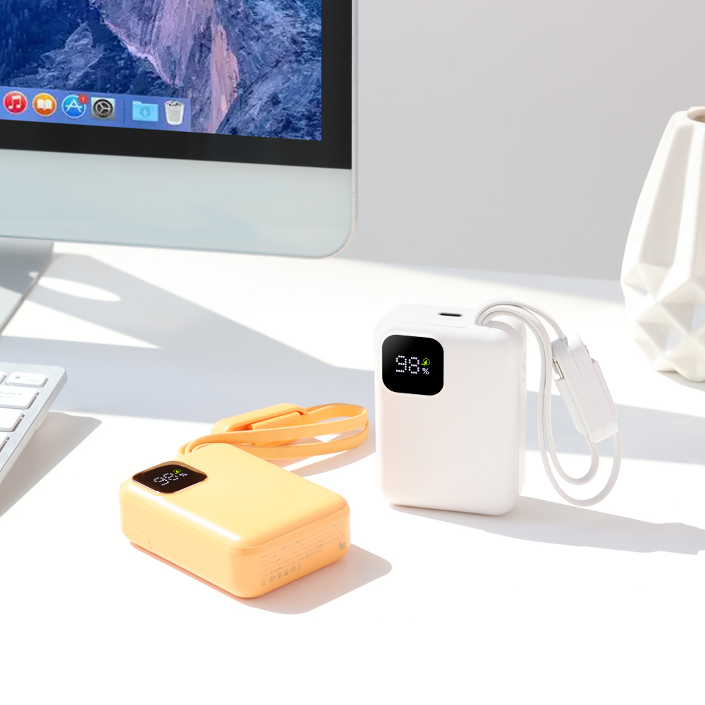 레파 GT03 35W 초고속충전 내장케이블 보조배터리 10000mAh 이미지 7