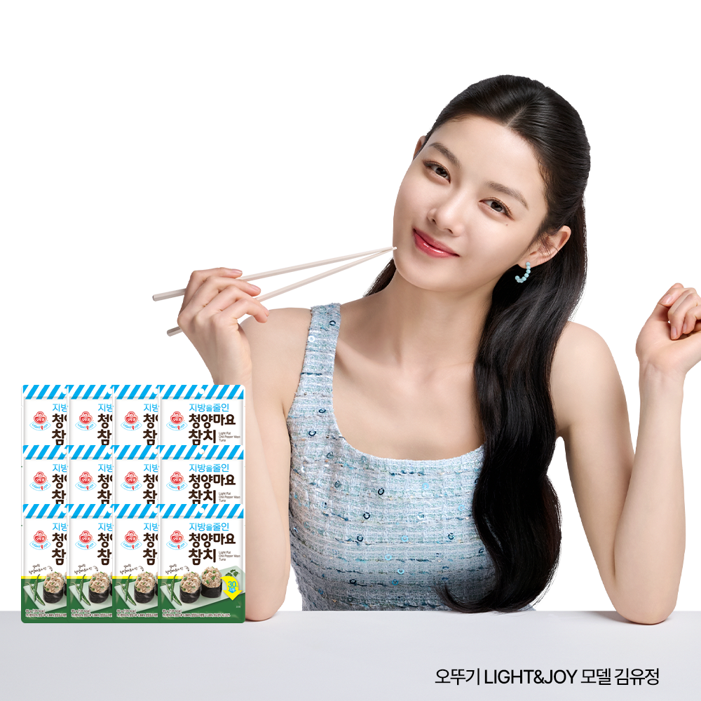 오뚜기 LIGHT&JOY 지방을 줄인 청양마요참치, 95g, 12개 - 상품 이미지