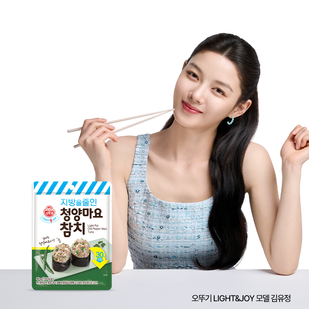 오뚜기 LIGHT&JOY 지방을 줄인 청양마요참치, 95g, 1개 - 상품 이미지