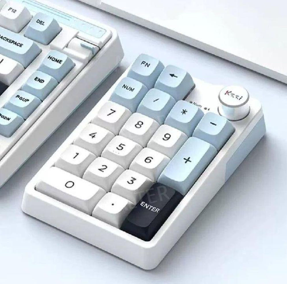 KZZI K20 무선 블루투스 매크로 키패드 기계식 키보드 메크로 20키 핑크 블라썸 V2 (저소음 경음축) 블루투스 - 상세 이미지 3