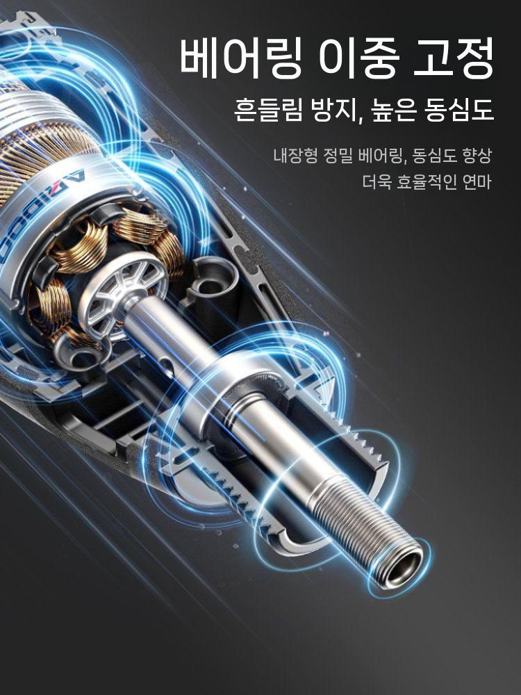 체인톱날 연마기 야스리 그라인딩 전동 연삭기 안전 샤프너 세라믹 연마 세트 - 상세 이미지 3