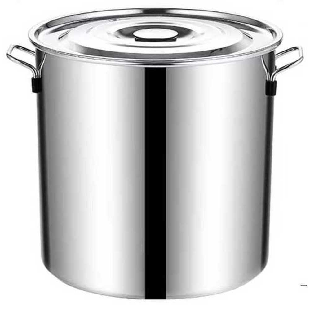 인덕션용 곰솥 대용량 냄비 곰탕 스텐 국통 사골 큰 20x20 두꺼움 5L - 상품 이미지