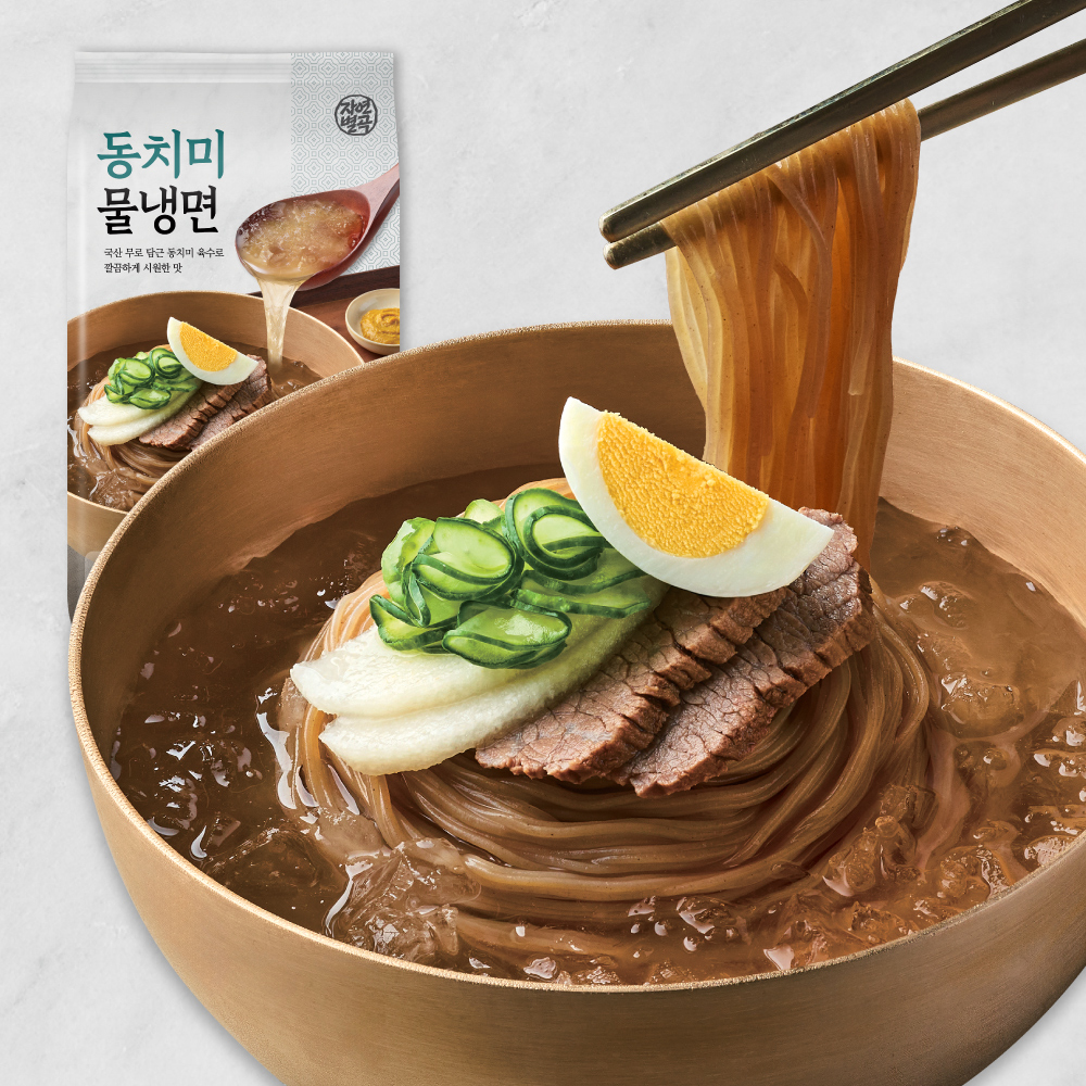 자연별곡 동치미 물냉면 450g 2인 - 상품 이미지
