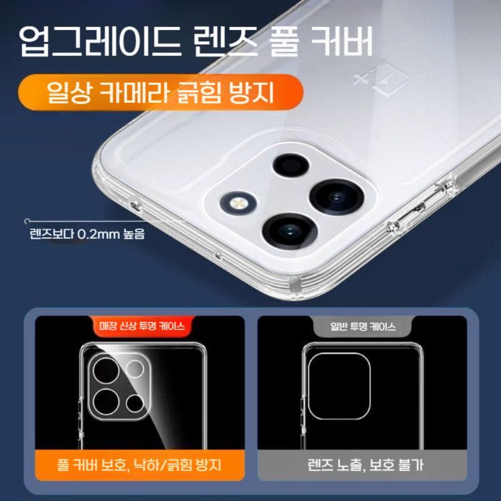 원플러스 노드 CE6 케이스 투명 소프트 실리콘 커버 - 상세 이미지 2
