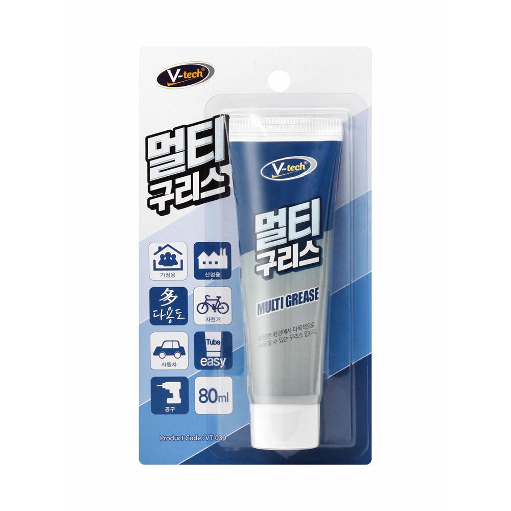 튜브타입 윤활유 방청 구리스 80ml - 상품 이미지