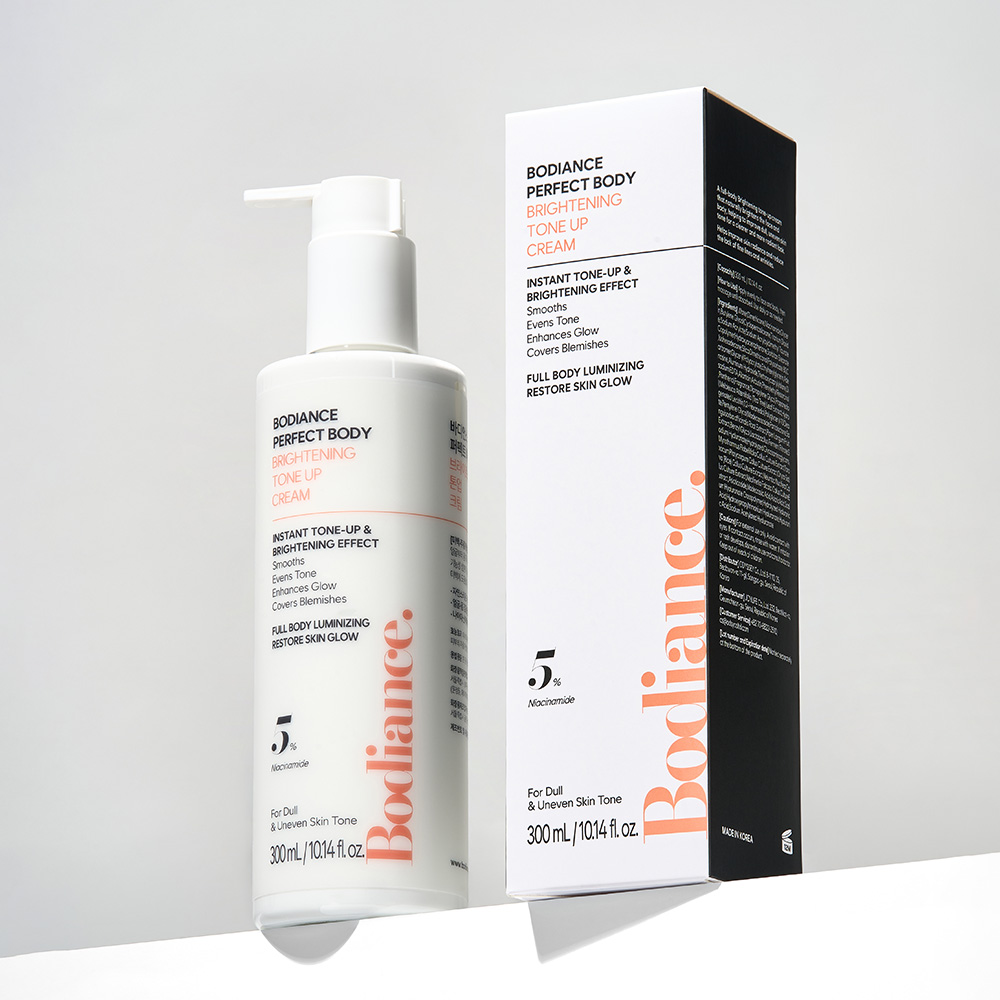 바디언스 퍼펙트커버 카밍 반 톤업 미백 크림 200ml 바르고자는 색소침착 착색 크림 이미지 6