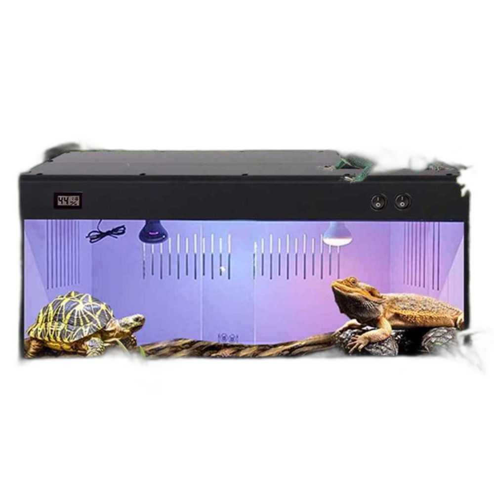 온도조절 사육장 도마뱀 소라게 포멕스 파충류 거미 40x30 검정 고밀도 온도계 - 상품 이미지
