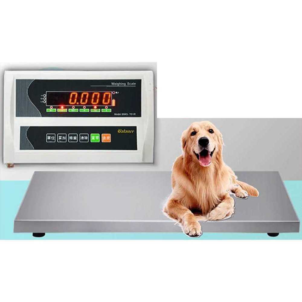 대형견 체중계 무게측정 저울 검사 디지털 반려동물 60x100cm - 상품 이미지