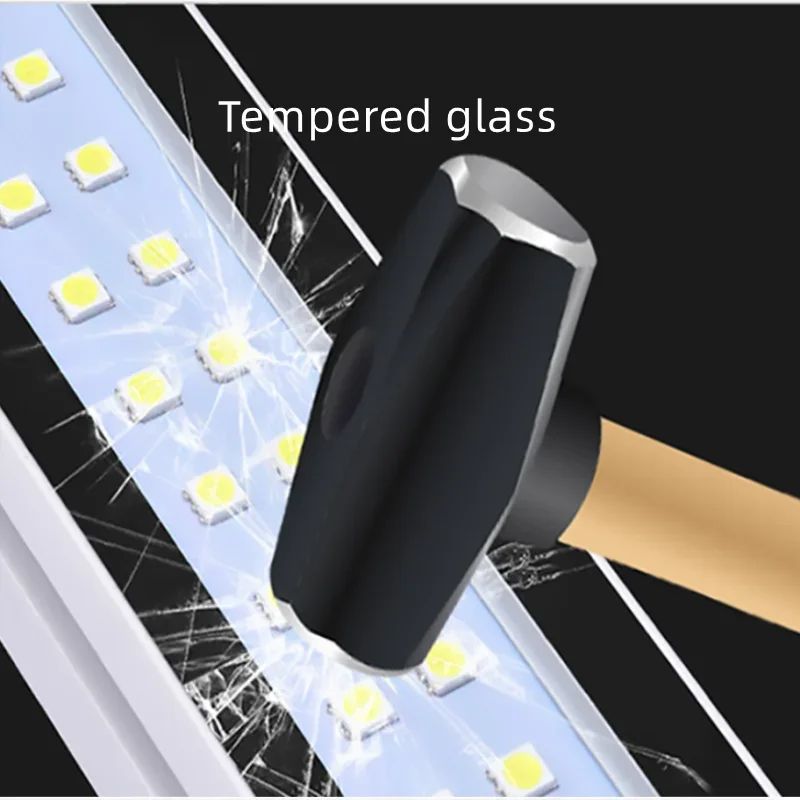 LED 작업등 방수 방폭 CNC 알루미늄 합금 램프 DC24-36V 53cm Cool White - 상세 이미지 4