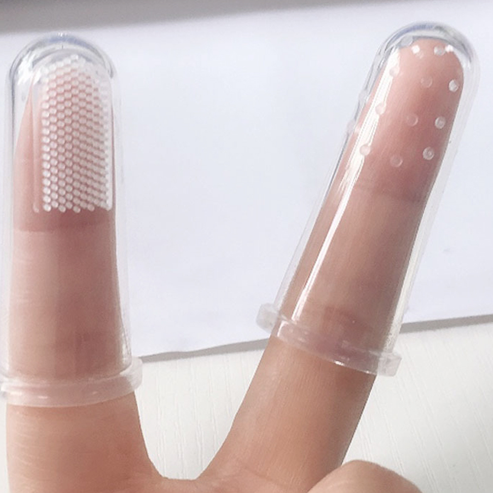 우리집댕댕이구강관리강아지칫솔 실리콘입냄새제거반려동물칫솔 부드러운치석관리 2P - 상세 이미지 2