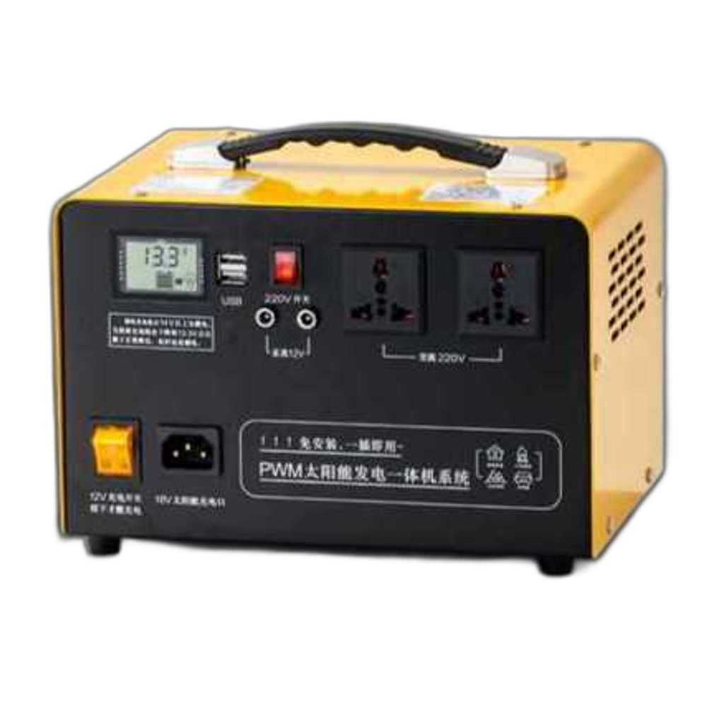 태양광 패널 발전기 아파트 캠핑 모듈 캠핑카 베란다 200W 5만 배터리 60W 패널 - 상품 이미지