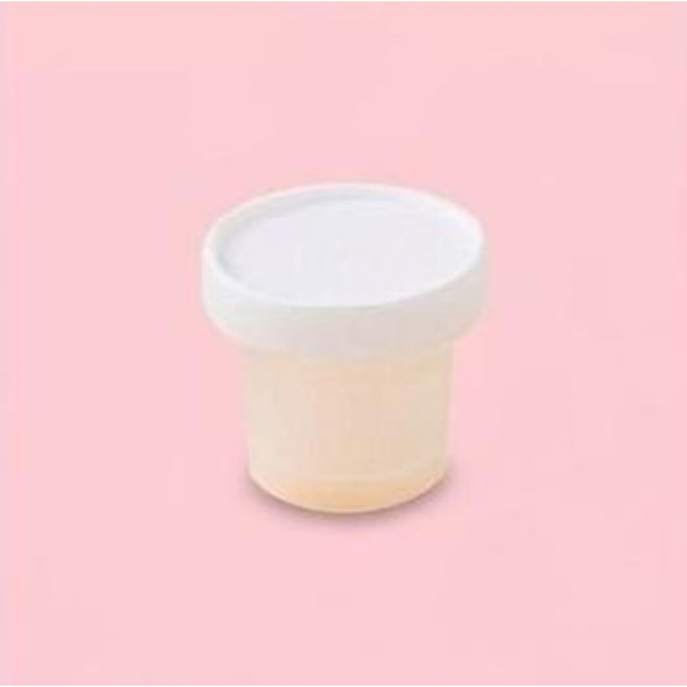 푸딩 일회용 용기 컵 뚜껑 포장용기 포장 보관용기 케이스 100ml 100개 - 상품 이미지