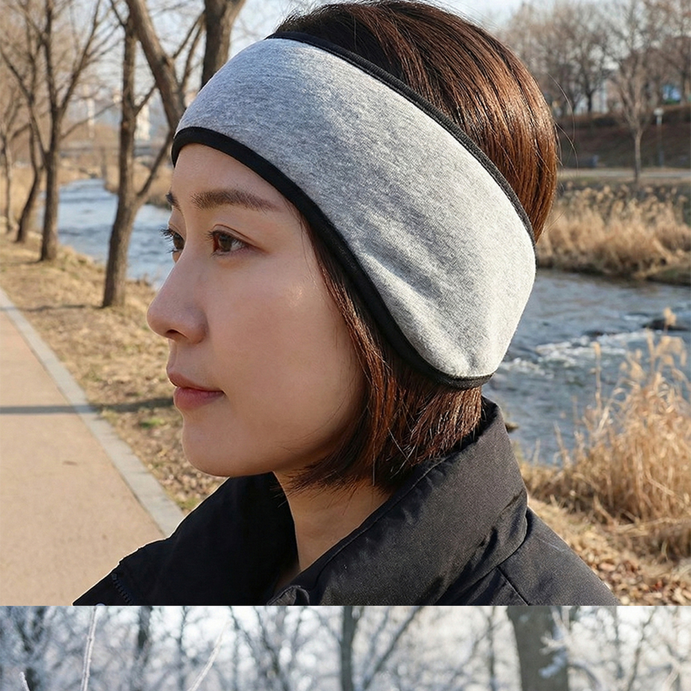 포근한보온성귀마개 소음차단안대겸용귀도리 따뜻한방한용수면귀마개 - 상세 이미지 4