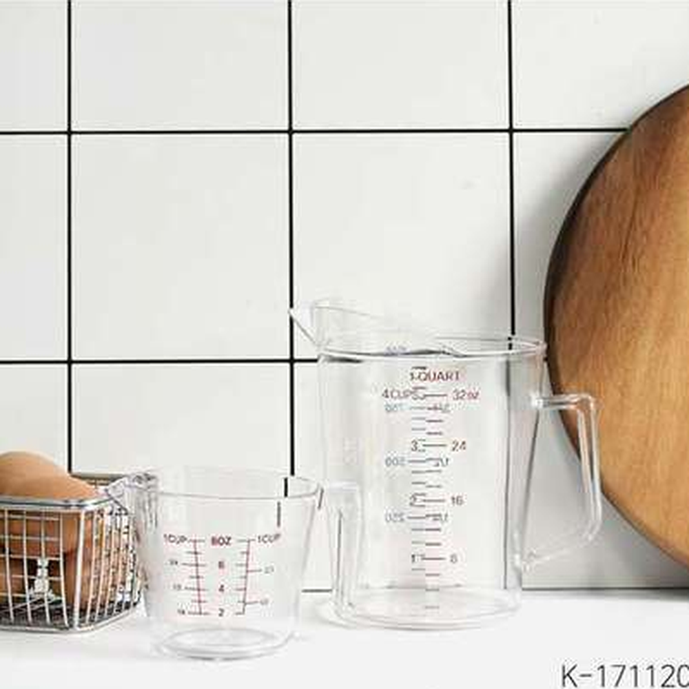 양면눈금정확한계량측정컵 칼라눈금홈베이킹계량컵 PC재질베이커리투명컵 250ml 500ml GF-250 - 상세 이미지 2