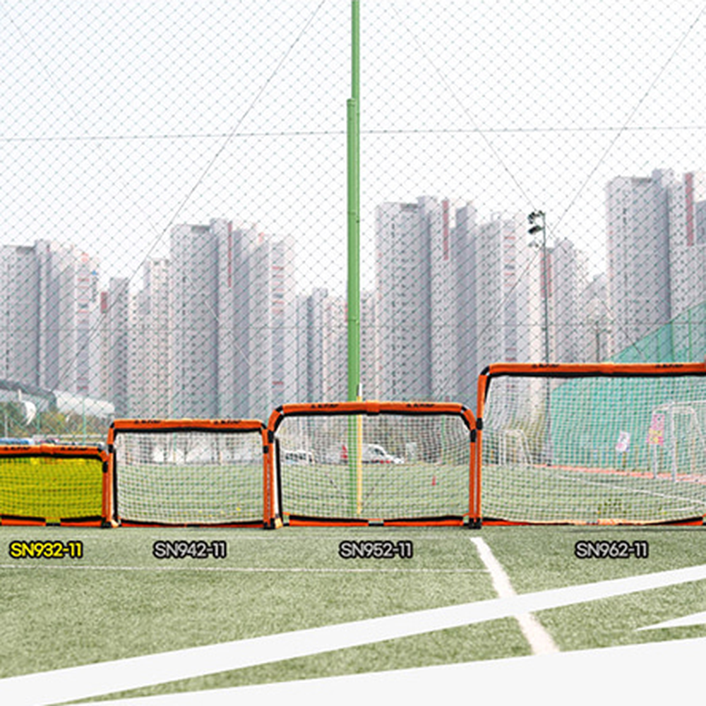 오렌지컬러축구훈련골대네트 경량축구골대그물 간편설치 60cm 90x60cm - 상세 이미지 4