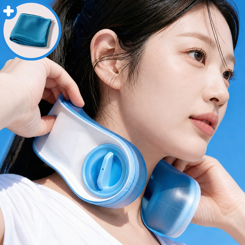 네이버 플러스커머스 무감 넥 쿨링 튜브 아이스 넥밴드 넥쿨러 와이드 쿨스카프