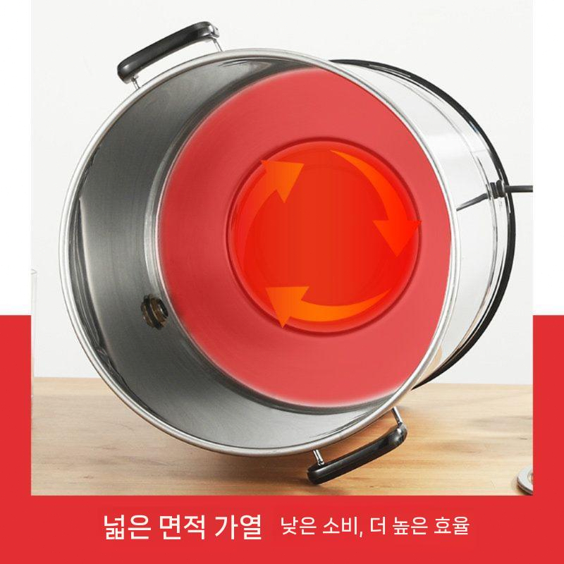 업소용 스텐 전기 온수통 보온 수도꼭지 중탕기 대용량 20L - 상세 이미지 5