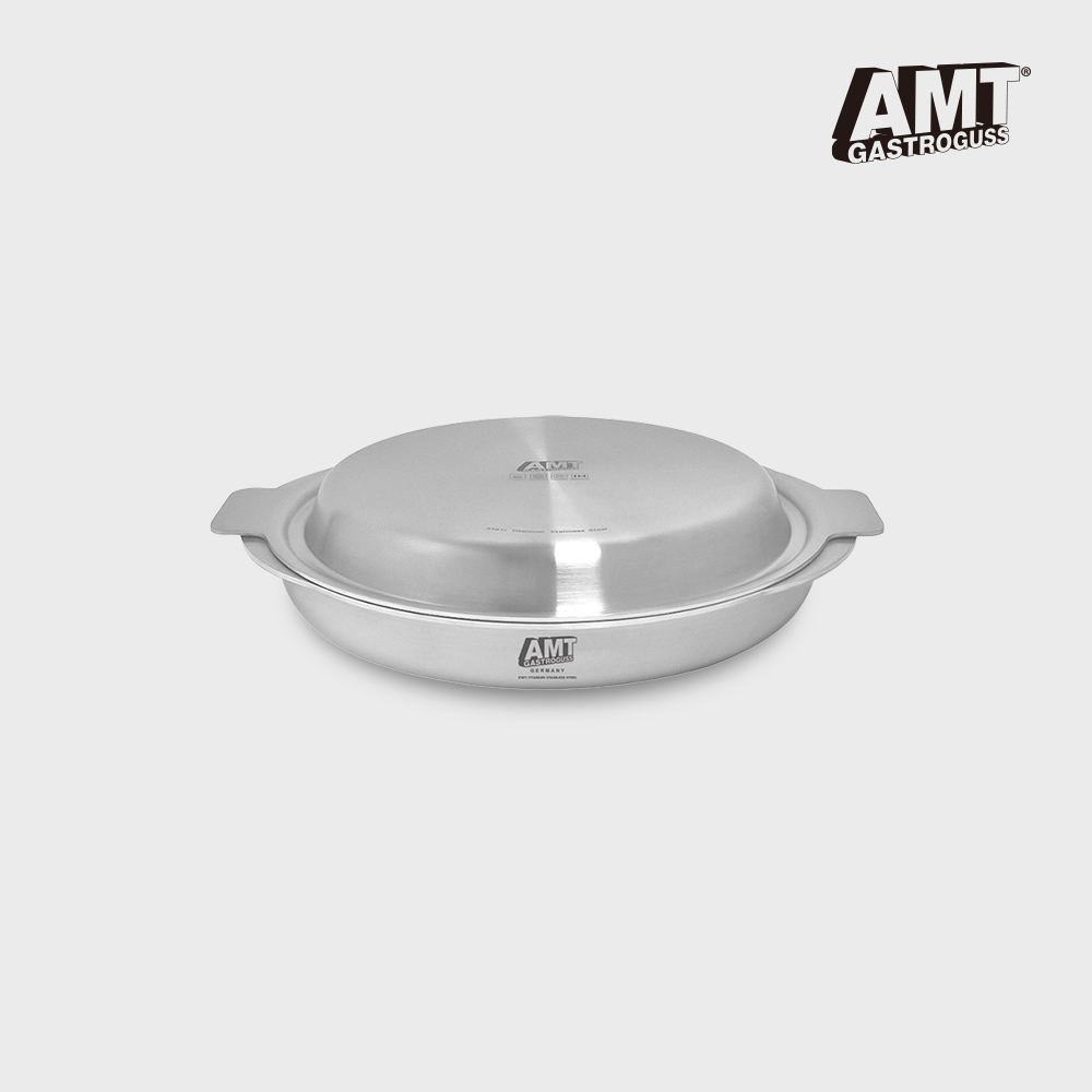 AMT 316Ti 스텐 원형 컴바인 팬(뚜껑 내부 코팅) - 상품 이미지