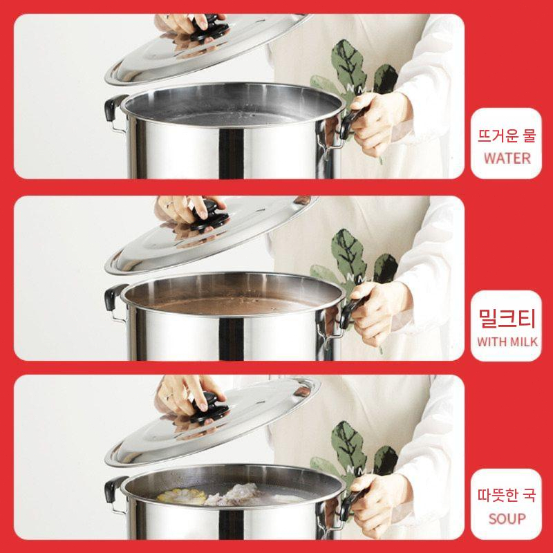 업소용 스텐 전기 온수통 보온 수도꼭지 중탕기 대용량 20L - 상세 이미지 3
